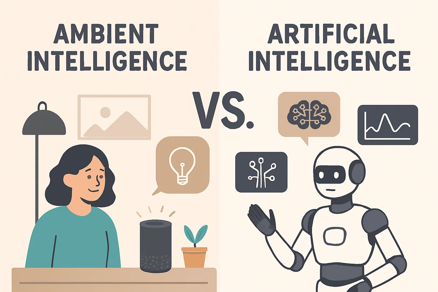 Ambient Intelligence vs. Artificial Intelligence: Understanding the Difference