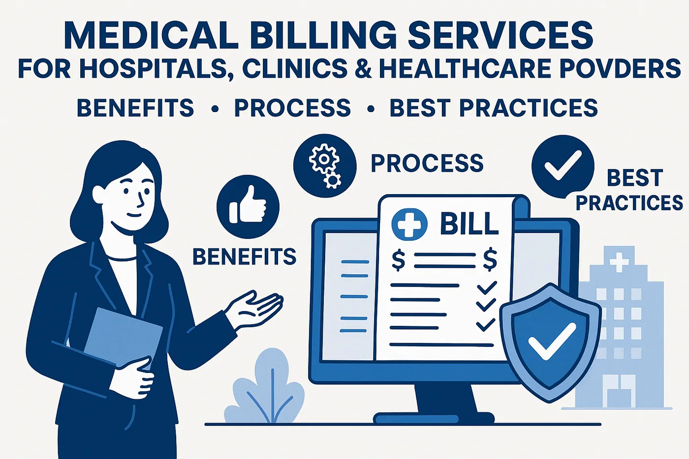 Medical Billing Services for Hospitals, Clinics & Healthcare Providers (Benefits, Process, and Best Practices)