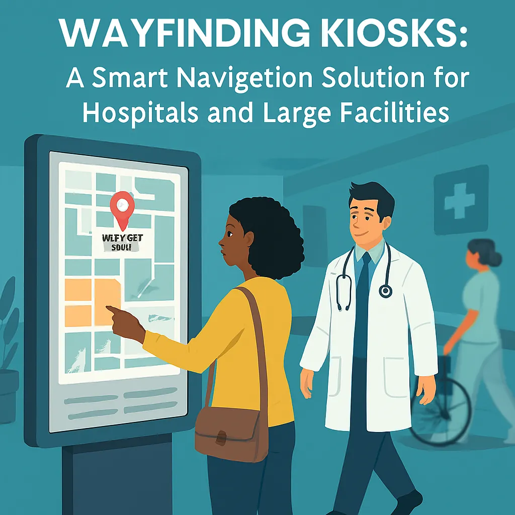 Digital Wayfinding Kiosks: A Smart Navigation Solution for Hospitals and Large Facilities