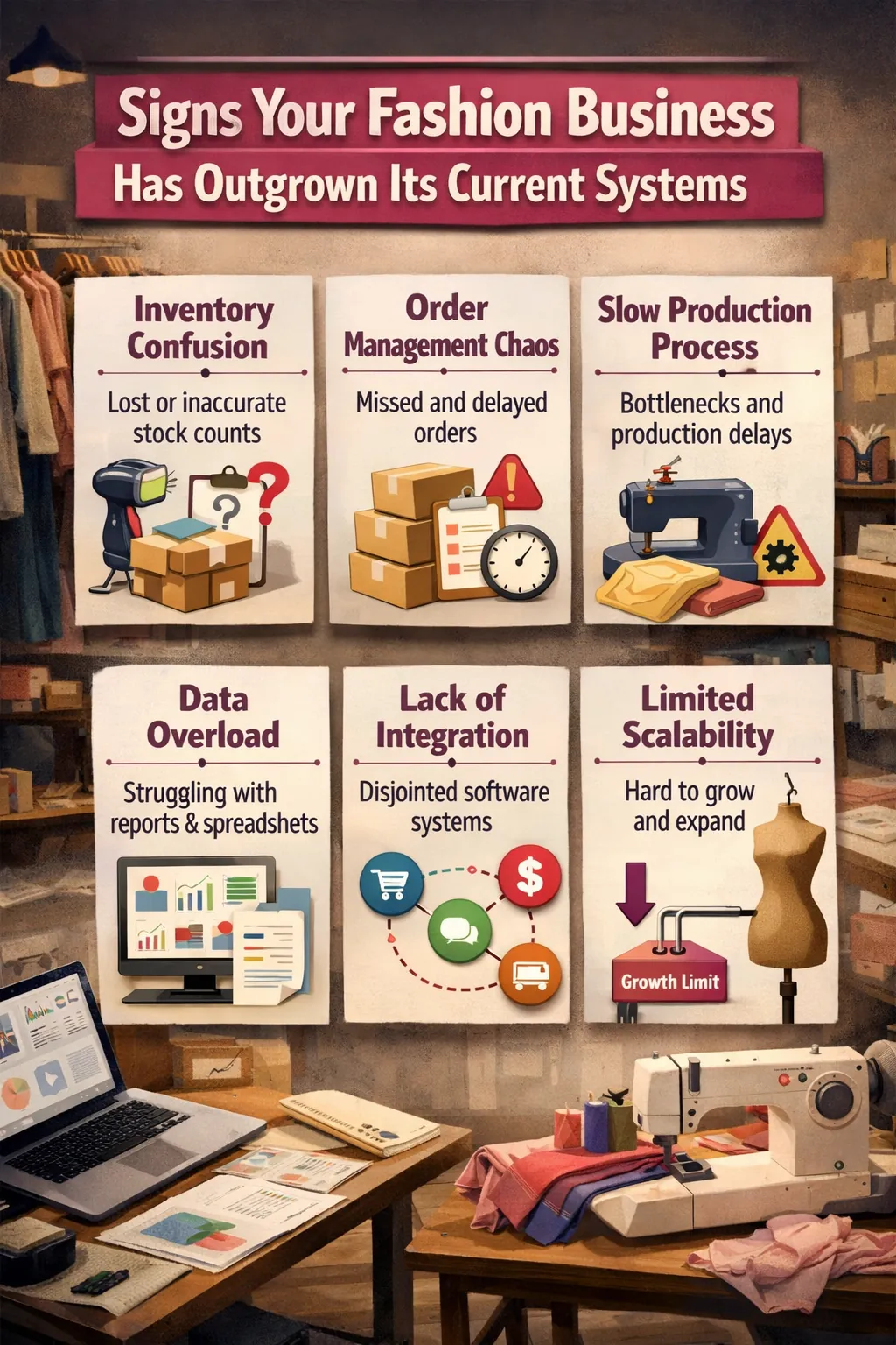 Signs Your Fashion Business Has Outgrown Its Current Systems