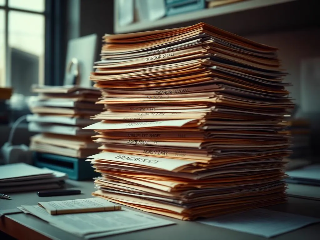 Paper-Based Donor History